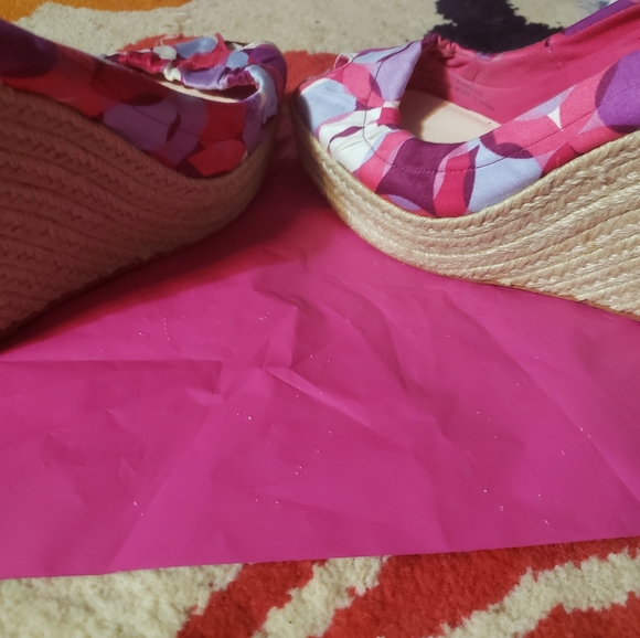 Coach multicolor wedges - Picture 5 of 8